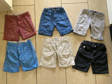 Shorts jongen maat 98 disponible aux enchères