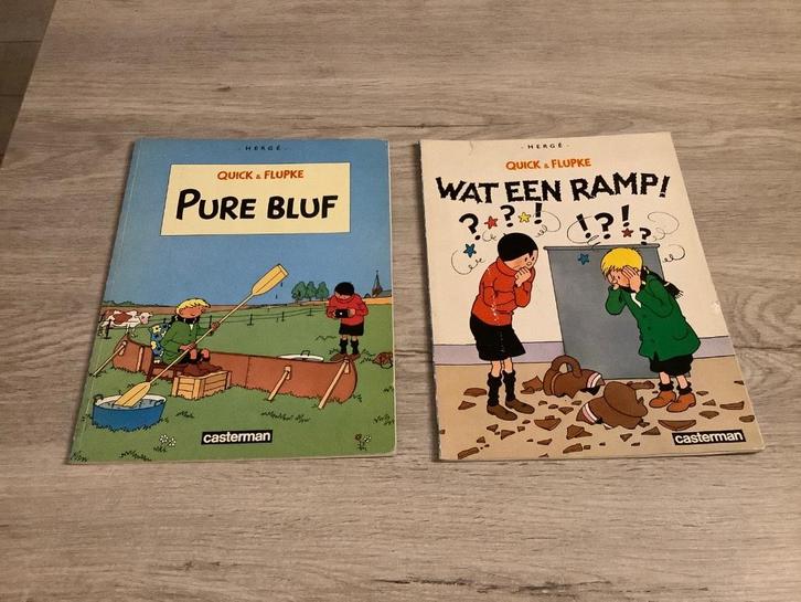 Quick & Fluke verschillende strips (1988), Boeken, Stripverhalen, Gelezen, Meerdere stripboeken, Ophalen of Verzenden
