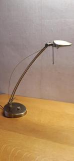 BUREAULAMP, Huis en Inrichting, Lampen | Tafellampen, Ophalen, Zo goed als nieuw, Glas, Tijdloos klassiek