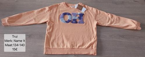Trui meisje: Name It 134 - 140 (NIEUW + LABEL), Kinderen en Baby's, Kinderkleding | Maat 134, Nieuw, Meisje, Trui of Vest, Ophalen of Verzenden