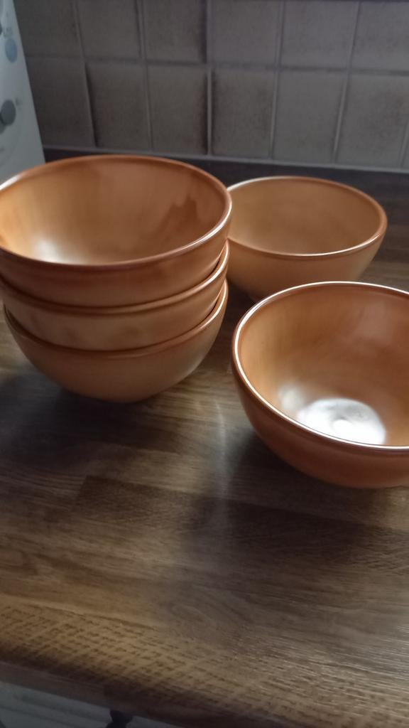 Vijf ontbijtkommen nog nieuw ( 5€ voor de 5 ), Ophalen of Verzenden