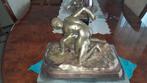 Verguld bronzen „The Wrestlers” gesigneerd Auguste Rodin, Antiek en Kunst, Ophalen of Verzenden, Brons