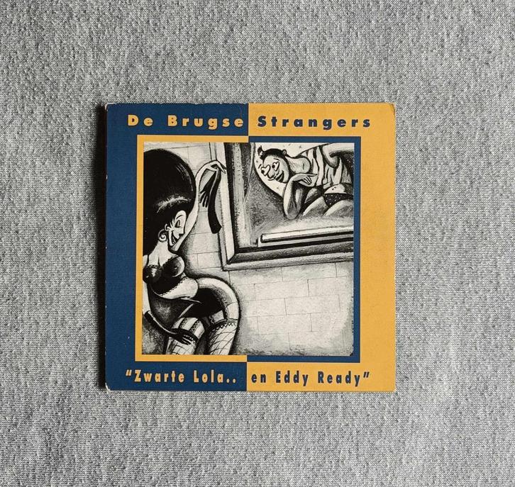 CD - Single - De Brugse Strangers - Zwarte Lola - €2, Cd's en Dvd's, Cd Singles, Gebruikt, Nederlandstalig, 1 single, Ophalen