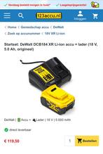 Battery dewalt, Ophalen, Nieuw