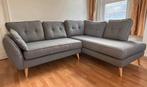 Hoekzetel grijs, Huis en Inrichting, Zetels | Zetels, 125 tot 150 cm, 150 tot 200 cm, Ophalen of Verzenden, Zo goed als nieuw