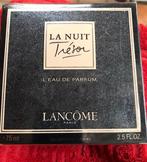 La nuit Trésor Lancôme, Enlèvement, Neuf