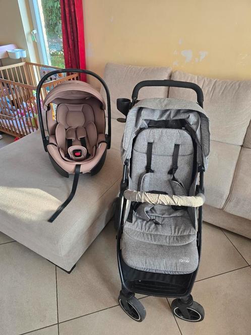 B-agile M kinderwagen + Baby-Safe Pro autostoeltje (Britax R, Kinderen en Baby's, Kinderwagens en Combinaties, Zo goed als nieuw