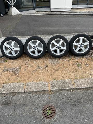 5x108 205 55 r16 Originele Ford velgen Pirelli winterbanden, Auto-onderdelen, Banden en Velgen, Ophalen, Gebruikt, 16 inch, Banden en Velgen