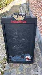 Krijtbord Gulden Draak., Ophalen, Gebruikt, Reclamebord