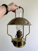 Koperen scheepslamp, Ophalen, Koper