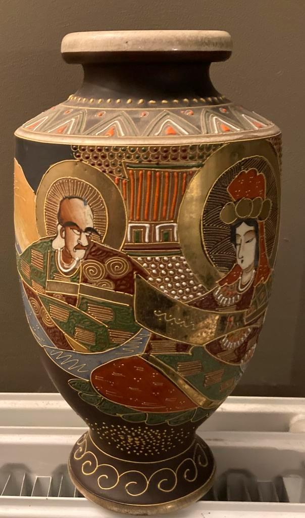 Prachtige Japanse vaas – vintage decoratie, Antiek en Kunst, Antiek | Vazen, Ophalen of Verzenden