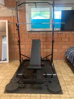 Complete Home Gym – alles in 1 pakket (Antwerpen), Sport en Fitness, Ophalen of Verzenden, Zo goed als nieuw, Halterset
