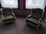 Antieke fauteuil set, Huis en Inrichting, Fauteuils, Gebruikt, Ophalen