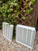 2 TL armaturen voor 60x60 plafond tegel, werkend, Ophalen, Gebruikt