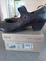 Zwarte lederen schoenen dames - maat 41, Nieuw, Zwart, Verzenden