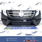 W447 VITO / V KLASSE COMPLETE AMG VOORBUMPER + GRIL ROOD / B, Gebruikt, Ophalen of Verzenden, Bumper, Mercedes-Benz