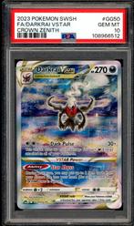 Darkrai VSTAR PSA 10 - GG50/GG70 - Crown Zenith 2023, Hobby en Vrije tijd, Verzamelkaartspellen | Pokémon, Ophalen of Verzenden