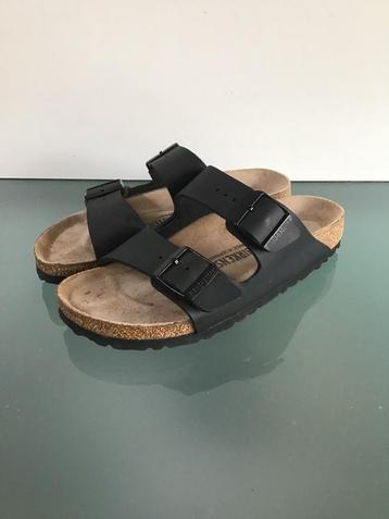 Gratis Verzenden | Birkenstock Nieuwe zwarte slippers 38 beschikbaar voor biedingen