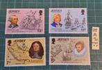 JERSEY JAAR 1976 LINK AMERICA SG 1160/163, Timbres & Monnaies, Timbres | Europe | Royaume-Uni, Envoi, Non oblitéré