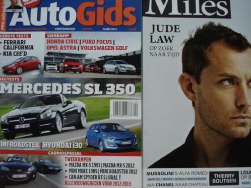 AutoGids 849 Mercedes SL Mini Roadster Moke Ferrari Californ, Boeken, Auto's | Folders en Tijdschriften, Zo goed als nieuw, Algemeen