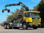 Scania R114-340 6x2 !KRAAN/CONTAINER/KABEL!MANUELL!, Auto's, Euro 2, Bedrijf, Radio, BTW verrekenbaar