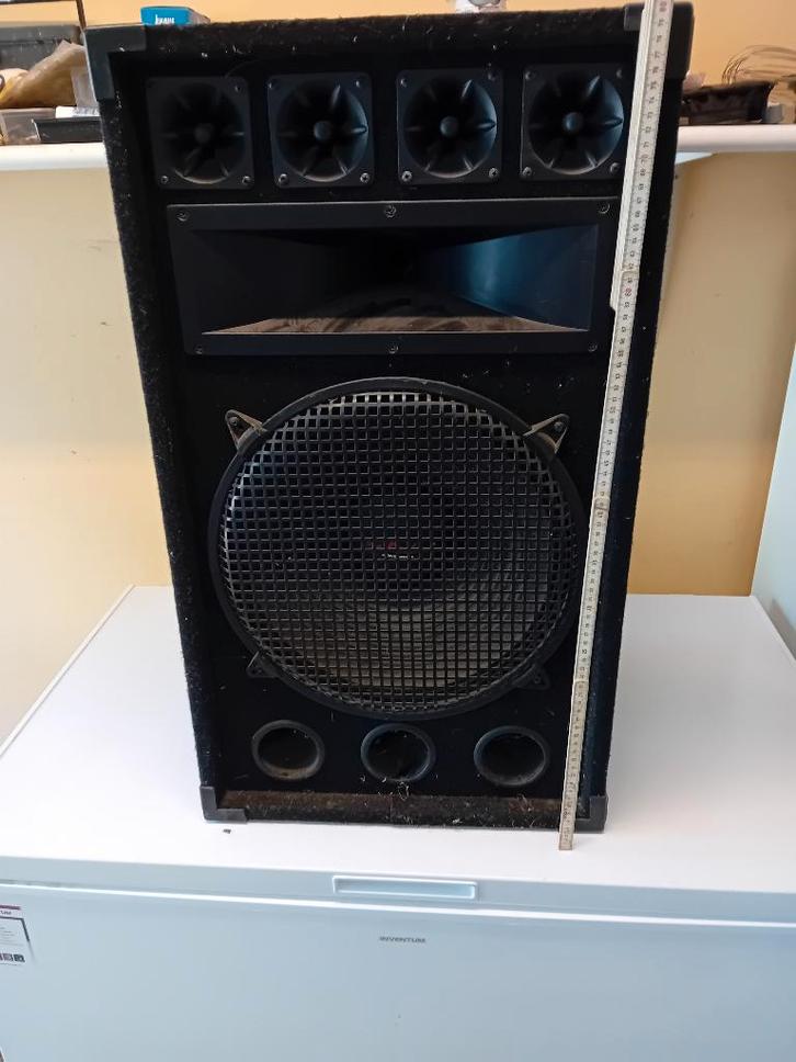passieve luidsprekerboxen Mc Farlow 100 W ( 150 W), Audio, Tv en Foto, Luidsprekerboxen, Gebruikt, Front, Rear of Stereo speakers