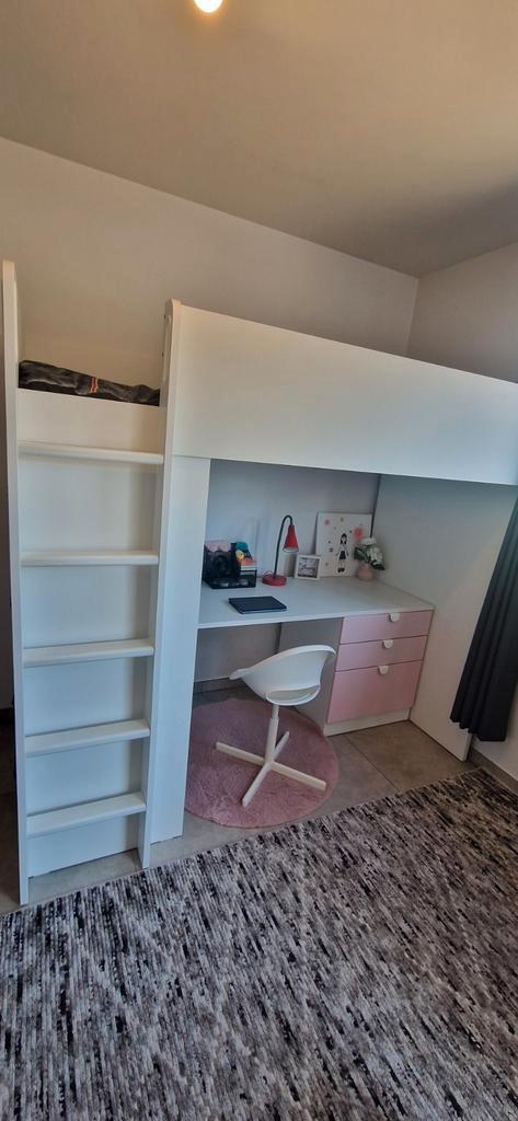 IKEA hoogslaper te koop, in erembodegem, Kinderen en Baby's, Kinderkamer | Stapelbedden en Hoogslapers, Zo goed als nieuw, Hoogslaper