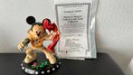 Elvis presley disney ‘s tribute to the king  2 beeldjes, Mickey Mouse, Gebruikt, Ophalen of Verzenden