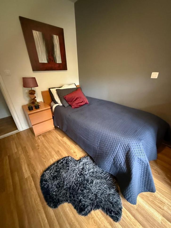Complete slaapkamer amper gebruikt., Huis en Inrichting, Slaapkamer | Complete slaapkamers, Zo goed als nieuw, Eenpersoons, Ophalen of Verzenden