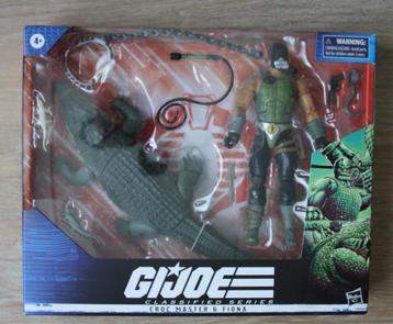 G.I. Joe 6" Classified Series Croc Master and Fiona beschikbaar voor biedingen