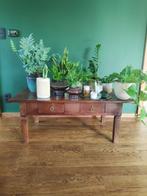 Unieke rustieke massief houten salontafel, Antiek en Kunst, Ophalen