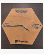 Hoegaarden klok gemaakt van hard plastic Verzending mogelijk, Verzamelen, Biermerken, Ophalen of Verzenden, Zo goed als nieuw