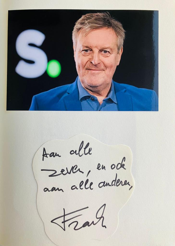 Handtekening Frank Raes, Ophalen of Verzenden, Zo goed als nieuw
