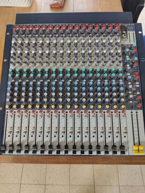 Soundcraft 16 kan , studio of live !, Muziek en Instrumenten, Mengpanelen, Gebruikt, Ophalen
