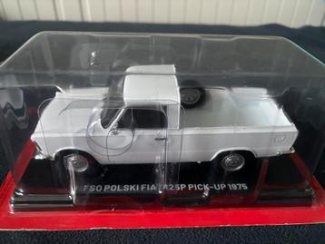 1/24 Hachette FSO Polski Fiat 125P pick up 1975, Enlèvement ou Envoi, Neuf, Voiture, Autres marques