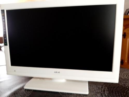 AKAI 12V en 230V.22" TV met dvd, cd-speler, Audio, Tv en Foto, Televisies, Gebruikt, LED, Full HD (1080p), Overige merken, Ophalen