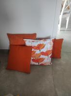 4 coussins NEUFS 15€, Huis en Inrichting, Woonaccessoires | Kussens, Ophalen, Nieuw, Oranje