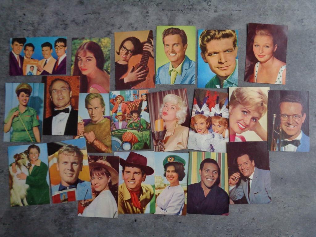 MAPLE LEAF GUM MONTY PICTURES TIRAGES  21X SÉRIE 60S AU, Envoi, Utilisé