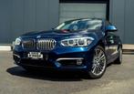 BMW 1 Serie 116 116i | UrbanChic | Manueel | Camera | Navi |, Auto's, Gebruikt, Blauw, Leder, 5 deurs