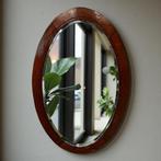 miroir vintage avec cadre en bois/miroir mural, Enlèvement ou Envoi