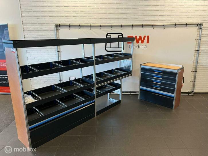 Sortimo set bedrijfswageninrichting L+R complete inrichting, Auto-onderdelen, Interieur en Bekleding, Nieuw, Ophalen of Verzenden