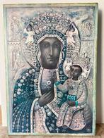 Grote icoon Maria, OLV van Czestochowa (Polen), Antiek en Kunst, Curiosa en Brocante, Ophalen