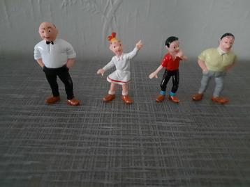 4 figuurtjes van "Suske en Wiske" beschikbaar voor biedingen