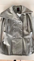 Tom Tailor wollen winterjas dames, Maat 42/44 (L), Grijs, Gedragen, Tom Tailor