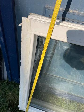 Pvc dubbel glas vaste raam L 196 B 72  beschikbaar voor biedingen