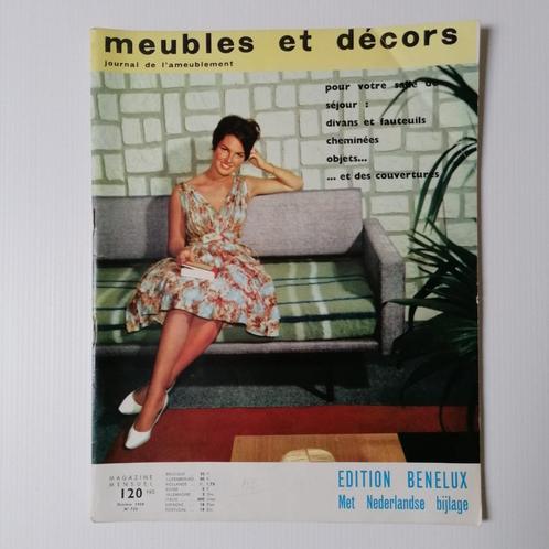 Revues Meubles et Décors, édition Bénélux 1960s - 1970s, Livres, Art & Culture | Photographie & Design, Utilisé, Autres sujets/thèmes