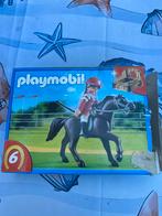 Playmobil 5112 jockey met paardenstal, Enlèvement ou Envoi, Utilisé