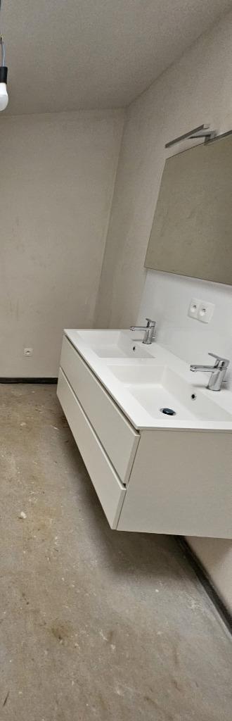 Spoelbak duravit + uitstortgootsteen + ladekast met spiegel, Doe-het-zelf en Bouw, Sanitair, Nieuw, Kraan, Ophalen