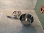 steelpan met deksel 365 Ikea, Huis en Inrichting, Ophalen, Inox, Zo goed als nieuw, Keramische plaat