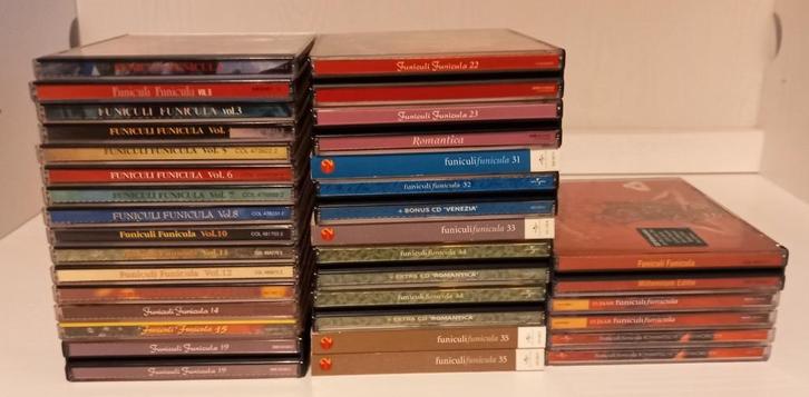 Funiculi Funicula lot van 27 cd´s, Cd's en Dvd's, Cd's | Verzamelalbums, Zo goed als nieuw, Klassiek, Ophalen of Verzenden
